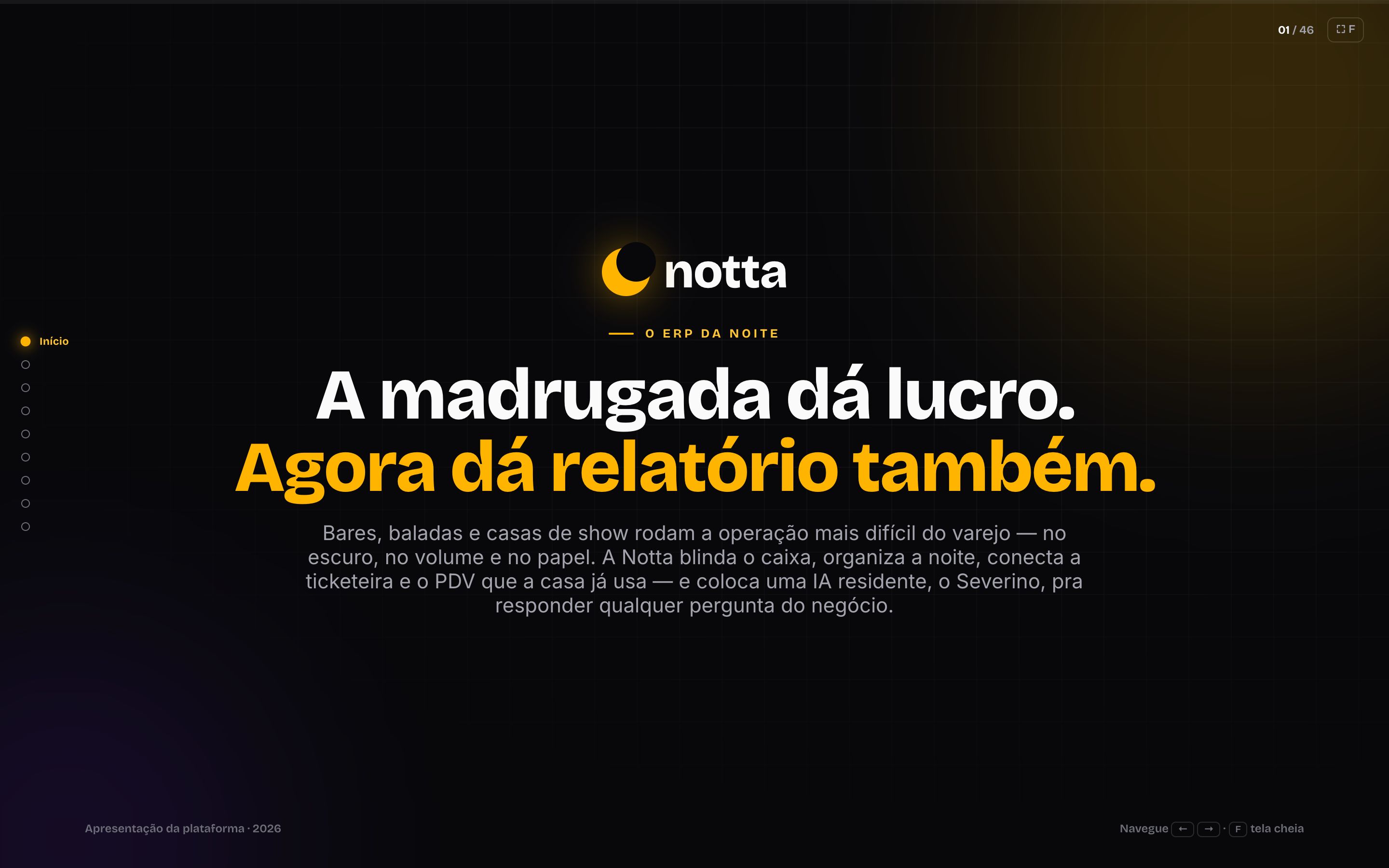 Notta — a conta que fecha